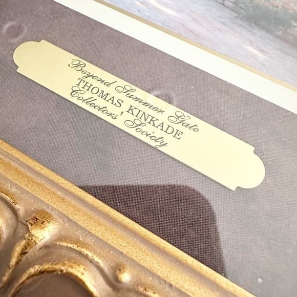 Thomas Kinkade Beyond Summer Framed Collectors Society Limited Edition - Picture 4 of 10